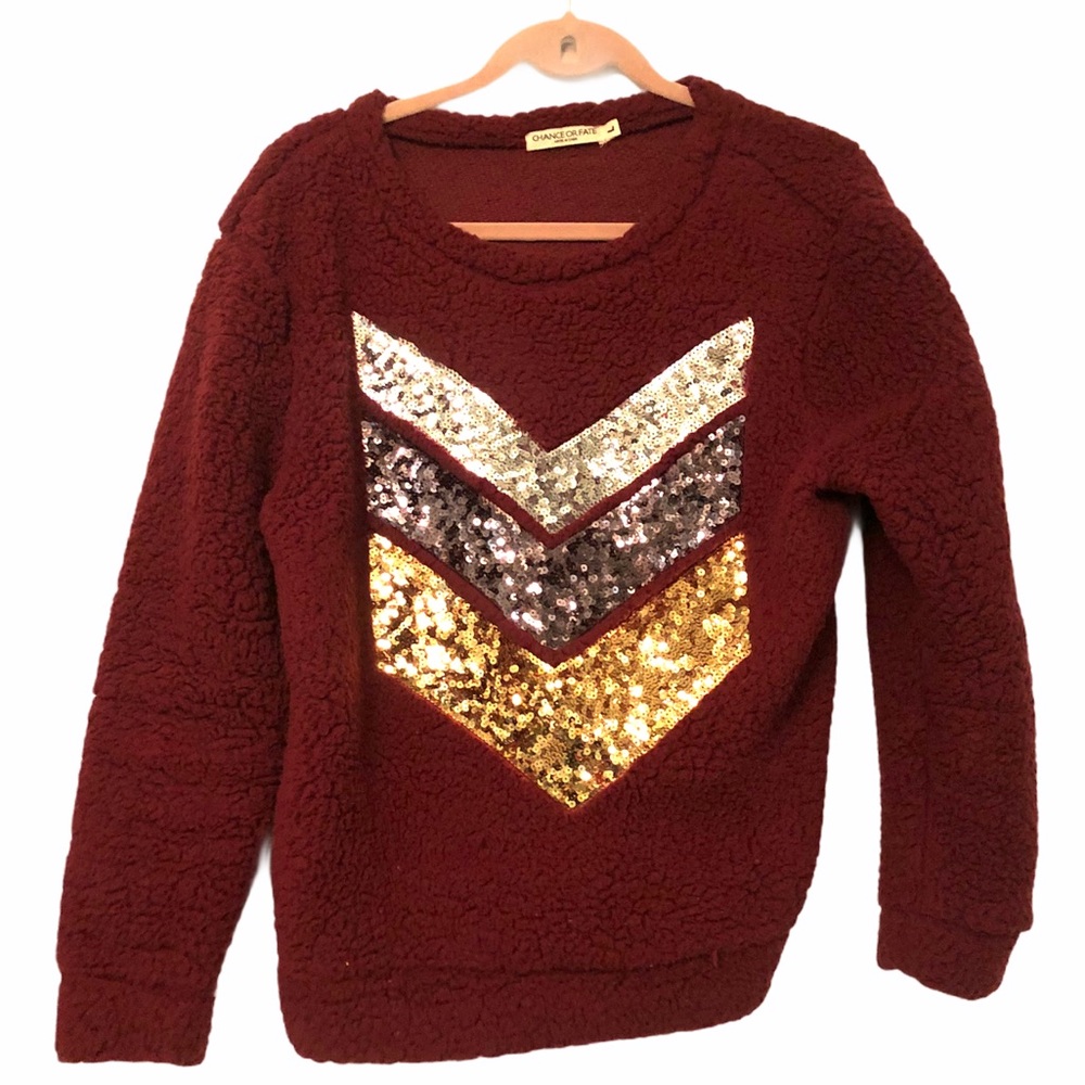 Chance or Fate Chevron Cozy Shirt